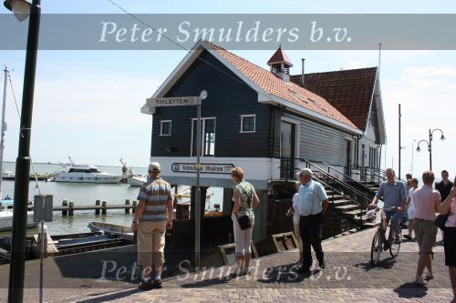 Volendam, 9 Juni 2008
Volendam vanaf de dijk, de Vissershaven, Visafslag, aankomst volendam vanaf het Ijsselmeer