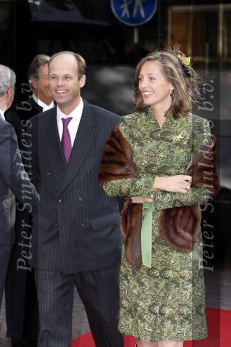 Den Haag 20 oktober 2007
Doop prinses Ariane . goede vriend Prins Willem Alexander met zijn vrouw