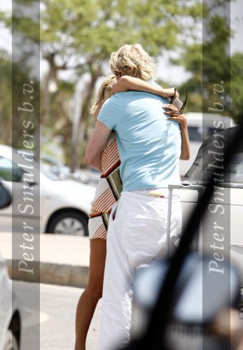 Ibiza  12 juli 2008
Wendy v Dijk met haar zoontje Sem en broer Mike v Dijk op vakantie op ibiza.
