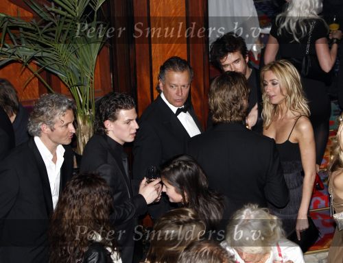Amsterdam 17 maart 2008 Wendy v Dijk en Erland Galjaard bij premiere van zomerhitte.
Peter Smulders bv