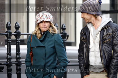 Amsterdam 30 januari 2008
Wendy v Dijk en Chris Zegers aan het winkelen in Amsterdam.