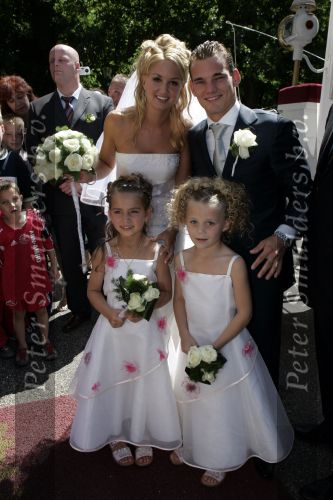 Maarssen 18 juni 2005
Wesley Sneijder en Ramona Streekstra trouwen .
 Wesley en Ramona
Peter Smulders bv