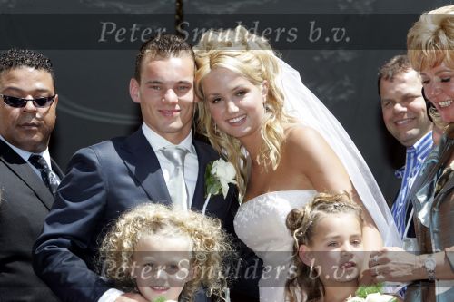 Maarssen 18 juni 2005
Wesley Sneijder en Ramona Streekstra trouwen .
 Wesley en Ramona  
Peter Smulders bv