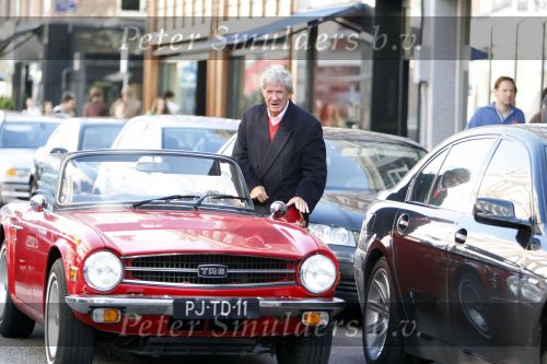 Amsterdam 6 oktober 2007
Willibrord Frequin in Triumph cabrio van 28 jaar oud op de pc hooftstraat.