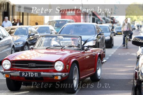 Amsterdam 6 oktober 2007
Willibrord Frequin in Triumph cabrio van 28 jaar oud op de pc hooftstraat.