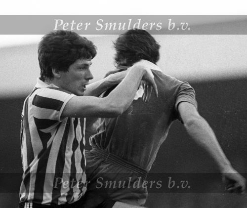 1981 Willy Jansen spelend voor PSV