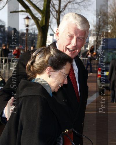 Amsterdam 1 februari 2008
Feest koningin Beatrix en Prinses Margriet voor hun 70e en 65e verjaardag in Carre.


Wim Kok met vrouw Rita
Peter Smulders bv
