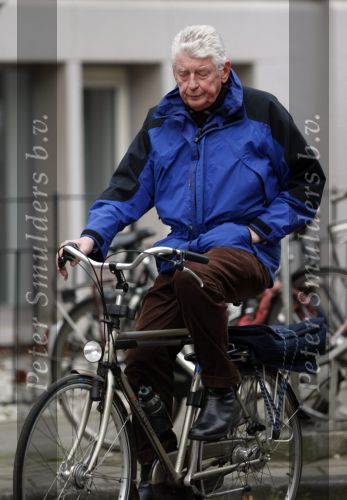 Amsterdam 16 januari 2009
Wim kok op zijn fiets in Amsterdam.
Peter Smulders bv