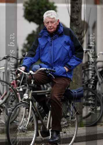 Amsterdam 16 januari 2009
Wim kok op zijn fiets in Amsterdam.
Peter Smulders bv
