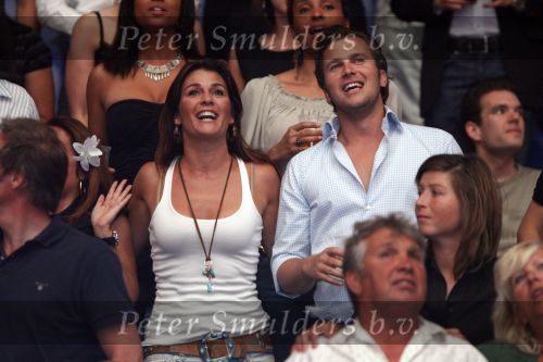 Amsterdam 24 mei 2008
Toppers in concert in de arena met Rene Froger Gordon en Gerard Joling. 
Winston Gerschtanowitz met Quinty Trustfull
