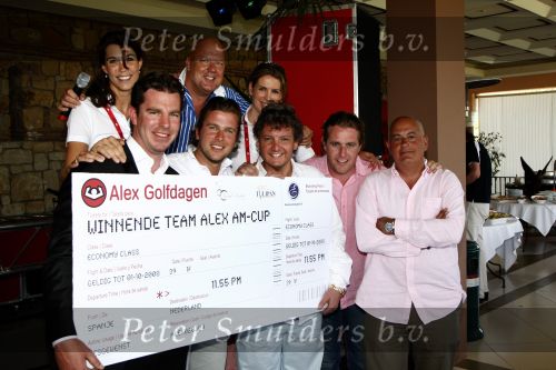 Marbella 25 april 2008
Alex golfdag op marbella golf club georganiseerd door de social club. Winston Gerschtanowitz Rene Froger Jack v Gelder en Edwin   Smulders deden mee en wonnen de wedstrijd.
Peter Smulders bv