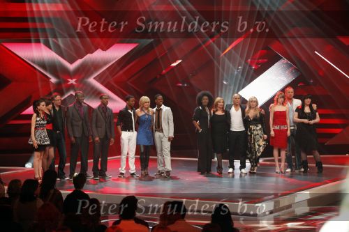 Hilversum 10 april 2009
Finalisten x factor met Martijn Krabbe en Wendy v dijk
Peter Smulders bv