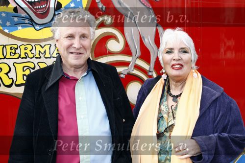 Amsterdam 22 juli 2008
Premiere Circus Renz. 
Xaviera Hollander met man