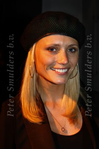 Amsterdam 30 januari 2009
Yfke Sturm en haar manImad bij modeshow van Blue blood.
Peter Smulders bv