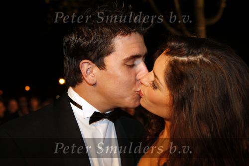 Amsterdam 26 oktober 2007
Uitreiking televizierring 2007 in carre. Jan Smit en Yolanthe Cabau v Kasbergen