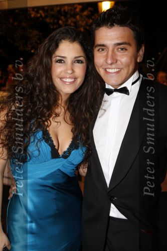 Amsterdam 26 oktober 2007
Uitreiking televizierring 2007 in carre. Jan Smit en Yolanthe Cabau v Kasbergen