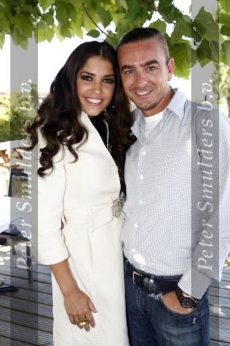 Amsterdam 24 juni 2008
Yolanthe Cabau v Kasbergen bij presentatie van Gillette in panama. 
Yolanthe met Tom Sebastian