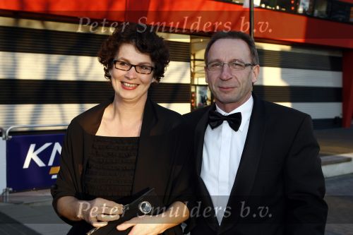 Hilversum 20 maart 2009
Schaatsgala bij studio 21. Yp Kramer met zijn vrouw
Peter Smulders bv