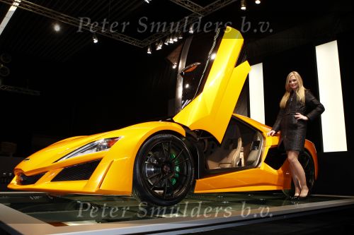 Amsterdam 31 maart 2009
Openingsavond van de auto Rai. model
Peter Smulders bv