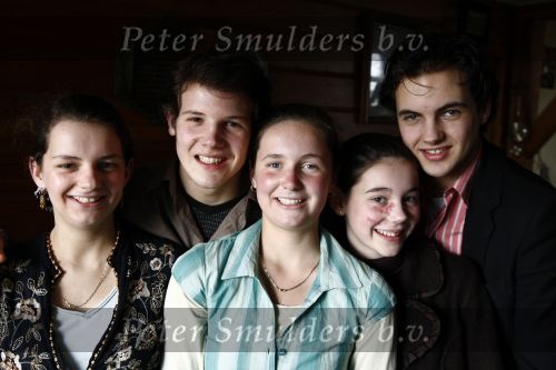 Zwolle 14 maart 2009
Thuis op bezoek bij de familie pondman. Vader Franciscus met zijn kinderen Lili Liza Lonne Walther en Alain Pondman.
Peter Smulders bv