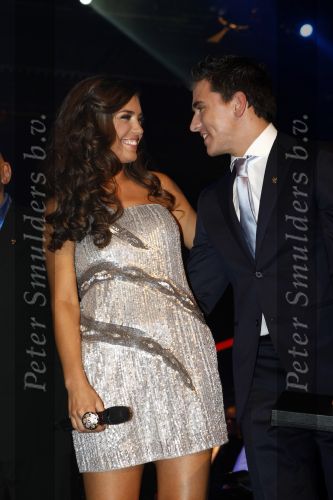 Hilversum 5 maart 2009
Uitreiking gouden buma harpen in studi 21. Jan Smit krijgt uit handen van Marco Borsato de ouvre award. Yolanthe Cabau v Kasbergen presenteert het programma   
Peter Smulders bv