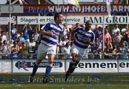 Spakenburg, 10 Mei 2008
Kampioenswedstrijd v.v. Spakenburg-LRC Leerdam, eindstand 4-1 en Spakeburg kampioen van de eerste Klasse B Zaterdag Amateur