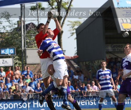 Spakenburg, 10 Mei 2008
Kampioenswedstrijd v.v. Spakenburg-LRC Leerdam, eindstand 4-1 en Spakeburg kampioen van de eerste Klasse B Zaterdag Amateur