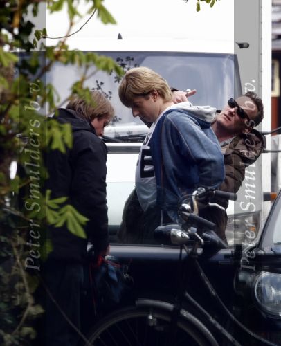 Laren 14 april 2008
Opnames Gooische vrouwen  met Linda de Mol Susan Visser Tjitske Reidinga en Alex Klaasen. Ze rijden in Gooische vrouwen met Linda de Mol haar porsche cabrio.