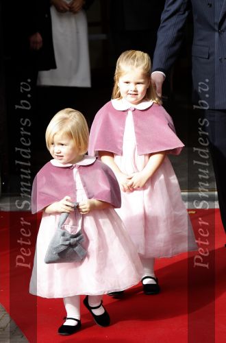 Den Haag 20 oktober 2007
Doop prinses Ariane. Prins Willem Alexander Maxima Ariana Alexia en Amalia.