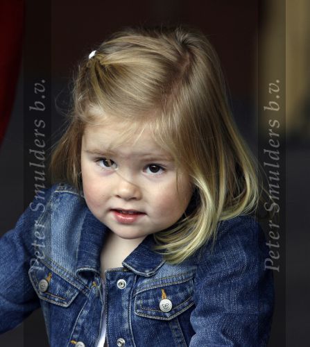 Den Haag 26 juni 2007
Fotomoment met Prins Willem Alexander Maxima Prinses Amalia Alexia en Ariane bij de koninklijke stallen. Prinses Alexia viert haar 2e verjaardag.
