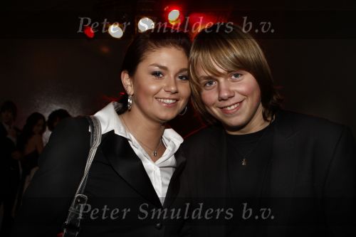 Amsterdam 9 december 2008
Andre Hazes jr en Roxeanne Hazes bij de premiere van High school musical.
Peter Smulders bv