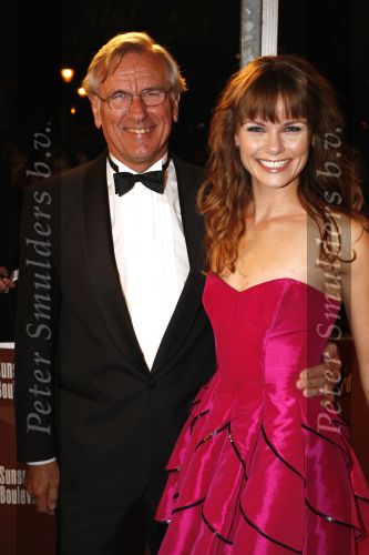 Amsterdam 10 oktober 2008
Premiere Sunset Boulevard in Carre. Angela Schijf met vader
Peter Smulders bv