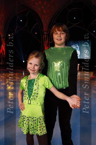 Amsterdam 9 december 2008
Opnames voor sterren kinderen dansen op het ijs. Anna Hulzebosch dochter van Erk en Jenita Hulzebosch
Peter Smulders bv
