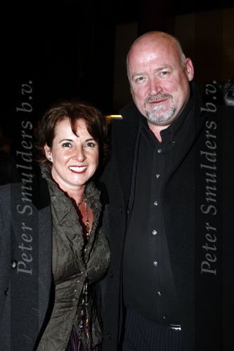 Gouda 23 december 2008
Premiere Anatevka in de goudse schouwburg. Annemieke Ruyten met haar man
Peter Smulders bv
