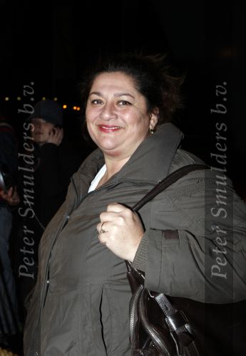 Hilversum 28 januari 2008
Annet Malherbe bij uitreiking gouden beelden in beeld en geluid.