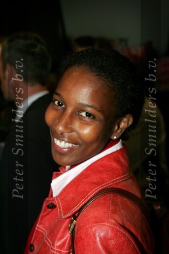 Scheveningen 13 september 2004
Premiere Cool in pathe scheveningen.
Ayaan Hirsi Ali