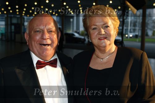 Den Haag 20 januari 2008
Premiere  Hollywood in concert met Lee Towers en Anita Meier. Bas v Toor met vrouw Coby