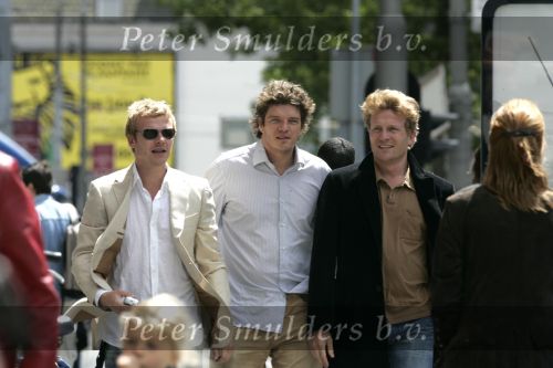 Amsterdam 19 juni 2004
Bastiaan ragas met zijn broer Roef Ragas en een vriend