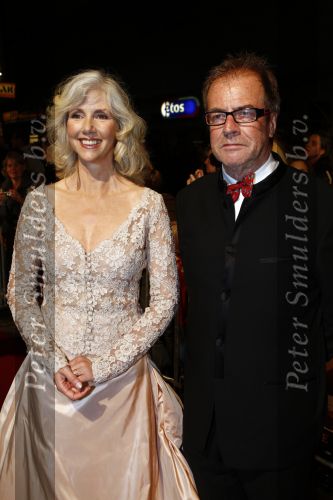 Amsterdam  13 oktober 2008
premiere  Bride flight in tuschinski. Bden Sombogaart en Marieke v d Pol
Peter Smulders bv