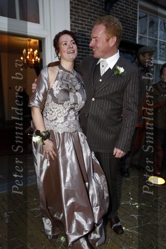 Nijkerk 25 januari 2008
Boer Dirk Jan van boer zoekt vrouw trouwt met Petra in stadhuis van Nijkerk.