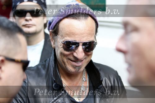 Amsterdam 17 juni 2008
Bruce Springsteen arriveert bij het Amstel hotel in Amsterdam.