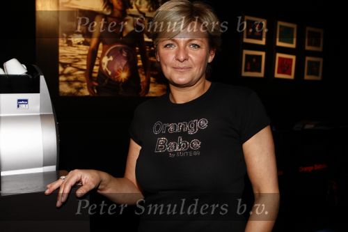 Amsterdam 13 december 2008
Caroline Tensen met dochter Lotte op de stand van Orange Babies op de miljonairfair.
Peter Smulders bv
