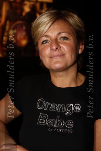 Amsterdam 13 december 2008
Caroline Tensen met dochter Lotte op de stand van Orange Babies op de miljonairfair.
Peter Smulders bv
