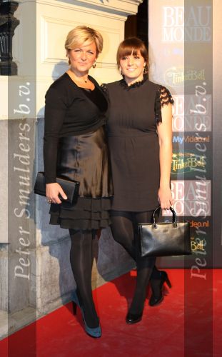 Amsterdam, 30 Oktober 2008 
Uitreiking Beau Monde Awards 2008
Caroline Tensen met haar dochter
Foto Peter Smulders BV