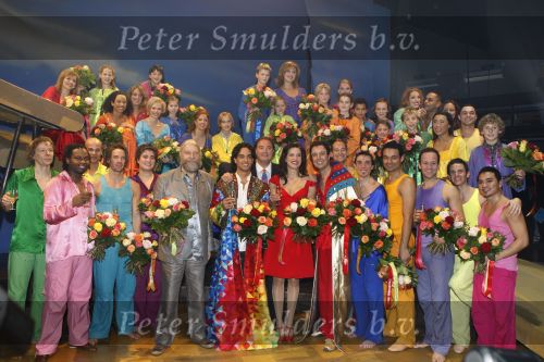 Utrecht, 12 November 2008
Premiere JOSEPH in de Stadsschouwburg
Cast Musical Joseph
Foto Peter Smulders BV