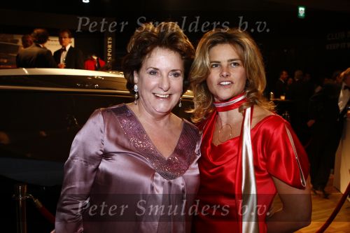 Amsterdam 11 december 2008
Openings en VIP avond van de Miljonairsfair in de Rai. 
Catherine Keyl met Judith