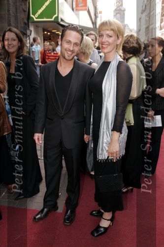 Amsterdam 1 juni 2004
Premiere Harry Potter in Tuschinski .
Cristophe Haddad met vriendin
Peter Smulders bv