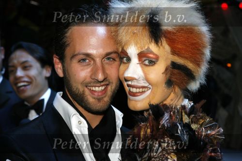 Rotterdam 7 oktober 2006
Premiere Cats in het nieuwe luxor.
Christoph Haddad met zijn vrouw
Peter Smulders bv