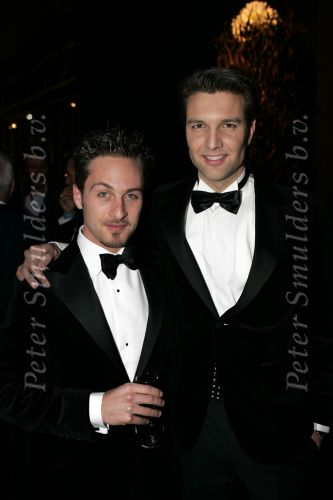 Amsterdam 8 december 2005
VIP avond miljonairs fair in Rai.
Bas Muijs  met Christoph Haddad
Peter Smulders bv