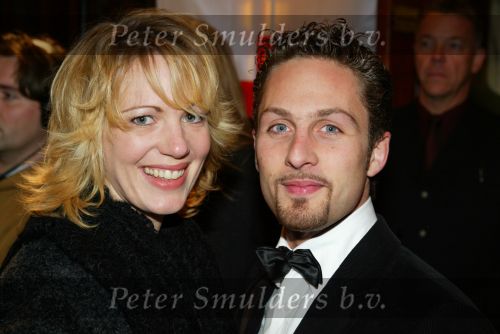 Amsterdam 15 december 2003
Premiere Lord of the Rings in Tuschinski.
Christophe Haddad met vriendin
Peter Smulders bv